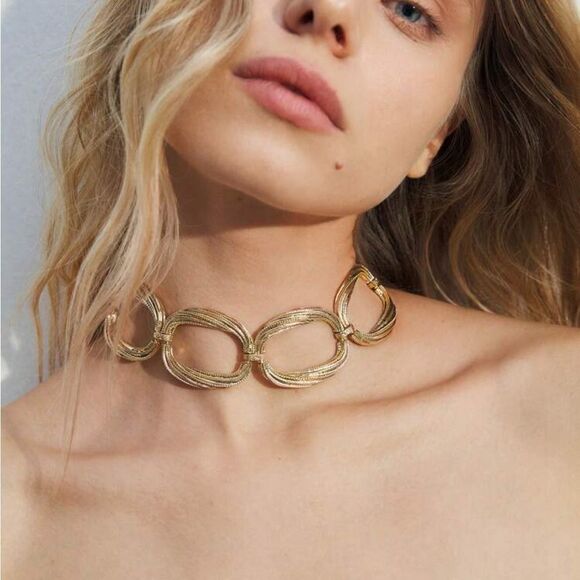 Zara Jewelry - Luxury link chain necklace N1013